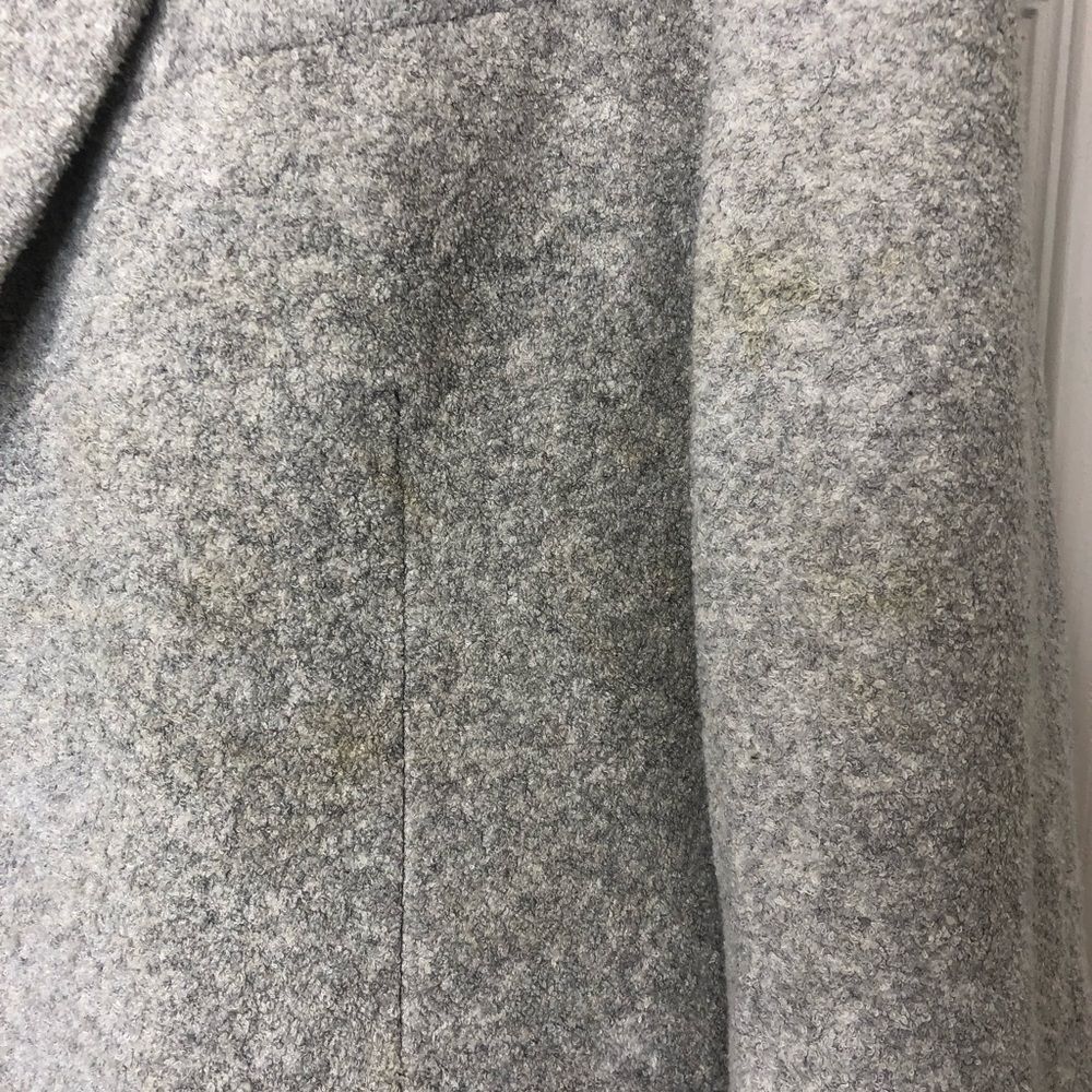 Zara wool blend 2 button grey blazer suit jacket, size 44 - Picture 15 of 15